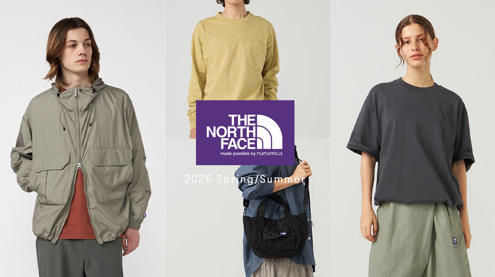THE NORTH FACE PURPLE LABEL メンズ＆レディース 2026 SS Collection 入荷スタート