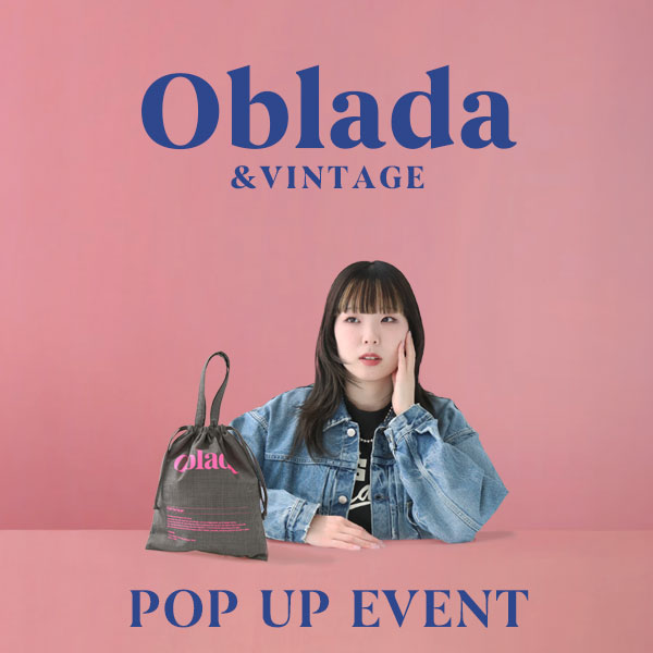 〈Oblada(オブラダ)〉ポップアップイベント開催！｜Oblada×NEWS別注アイテムも登場