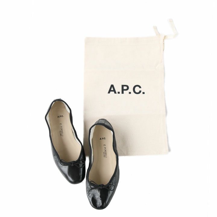 A.P.C.(アーペーセー) PORSELLI バレリーナシューズの通販｜NEWS 