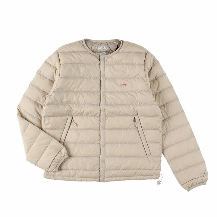 新品ダントンインナーダウンクルーネックジャケット WOMEN DANTON/ダントン] インナーダウン クルーネックジャケット