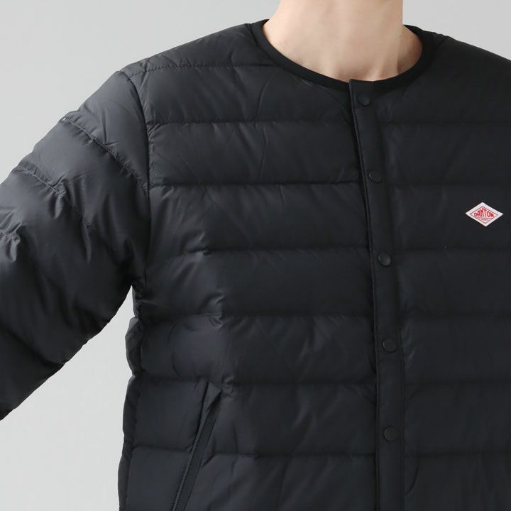 DANTON(ダントン) クルーネック インナーダウンジャケット レディース