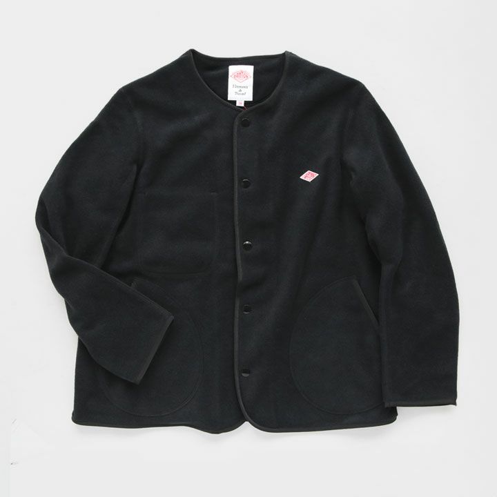 DANTON(ダントン) フリース ノーカラージャケット(JD-8911)の通販