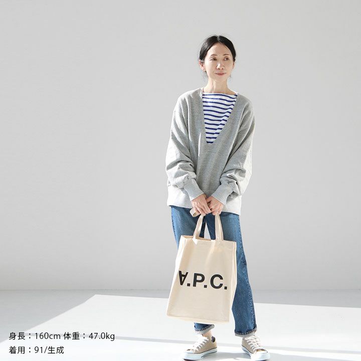 A.P.C.(アーペーセー) キャンバストート(TOTE-LAURE)の通販