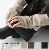 GLEN GORDON（グレンゴードン）ウール×アンゴラ無地ミトン(NGG0854)