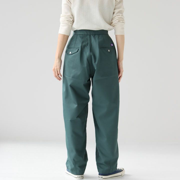 THE NORTH FACE ワイドテーパードパンツ NT5302N THE NORTH FACE PURPLE LABEL Stretch Twill Wide Tapered Pants