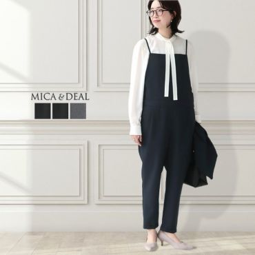 MHL サロペット　美品 楽天市場】MICA&DEAL マイカアンドディール フロントタック