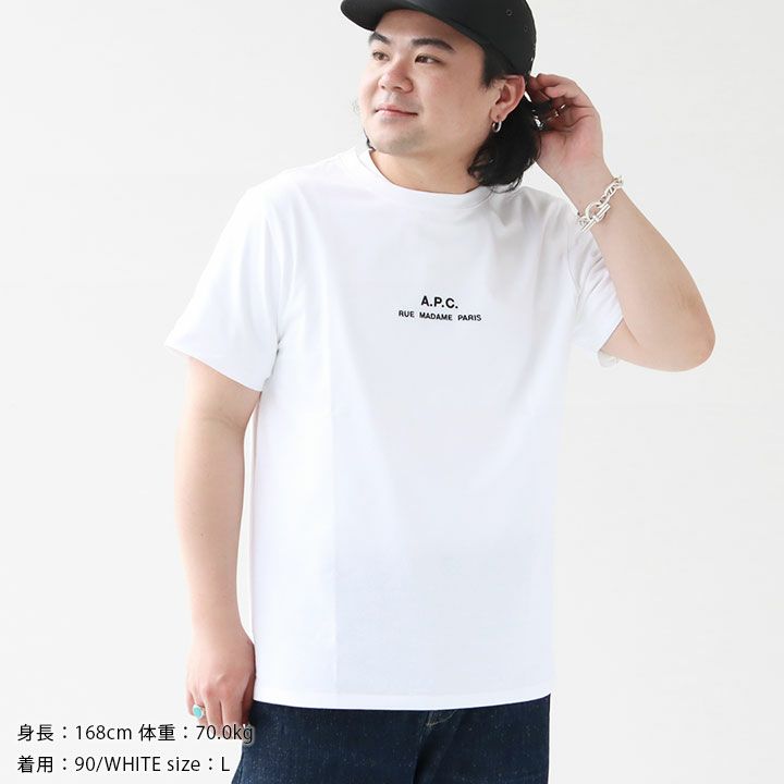 A.P.C - 新品未使用A.P.C.（アーペーセー）Rue Madame 半袖Tシャツ Rue Madame Tシャツ｜FEMME ｜A.P.C. | アーペーセー日本公式
