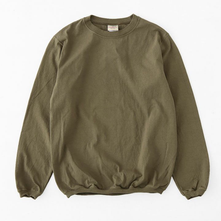 グッドウェア/GOODWEAR クルーネック長袖リブTシャツ 袖リブ 裾リブ 長袖Tシャツ NGW9951 レディース メンズ Goodwear グッドウェア/GOODWEAR クルーネック長袖リブTシャツ