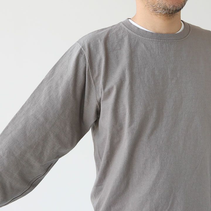 GOODWEAR(グッドウェア) クルーネックリブTシャツ ロング