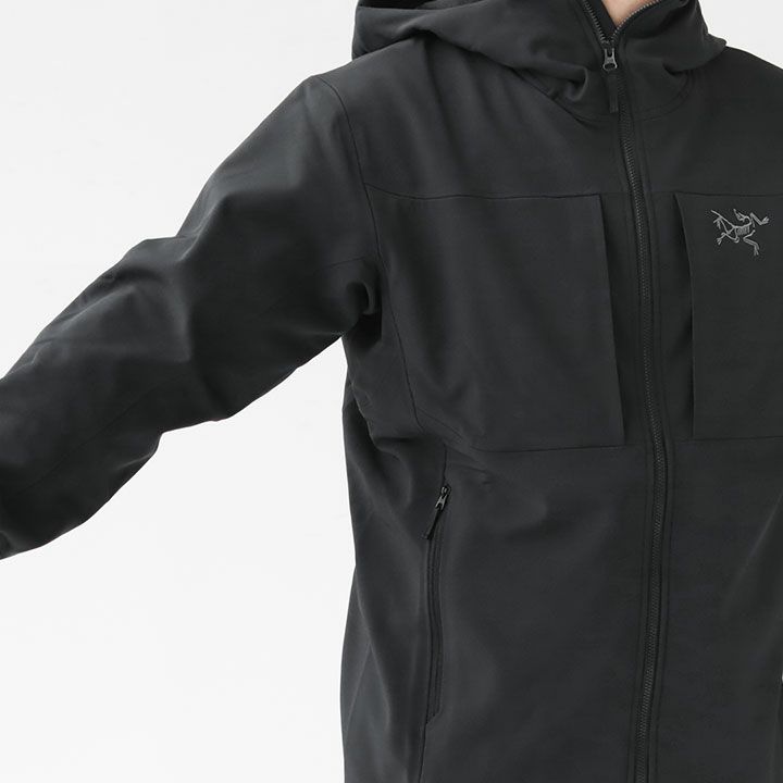 のソラノ】 ARC'TERYX アークテリクス フーディージャケット 28585 SOLANO HOODY BlackSapphire ソラノフーディー  メンズ：GLANCEED（グランシード） となります - shineray.com.br