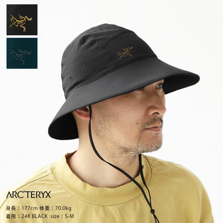 アークテリクス シンソラハット ブラック Ｌ XLサイズ - 帽子