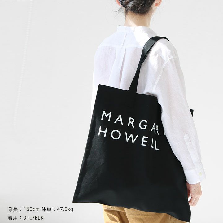 MARGARET HOWELL(マーガレット・ハウエル) コットン帆布トートバッグ