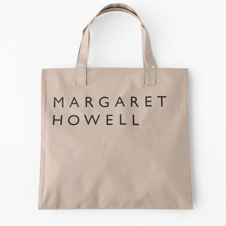 MARGARET HOWELL トートバッグ ナチュラル MARGARET HOWELL(マーガレット・ハウエル) コットン帆布トート