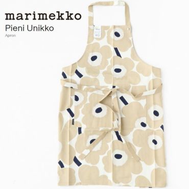マリメッコ　エプロン　プケッティ Puketti プケッティ エプロン グレー マリメッコ marimekko