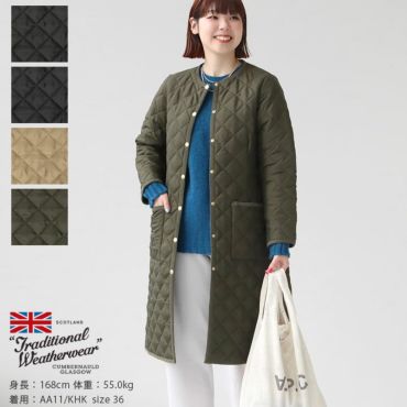 Traditional Weatherwear(トラディショナル・ウェザーウェア) HAWICK ロングベスト (APQCO0380EG)の通販｜NEWS(ニューズ)公式オンラインショップ