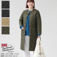 Traditional Weatherwear(トラディショナル・ウェザーウェア) アークリー ロング キルティングコート(APQCO0098AA)