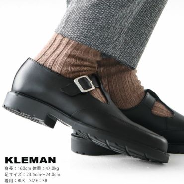 KLEMAN(クレマン) DAISYOR Tストラップ レザーシューズの通販｜NEWS