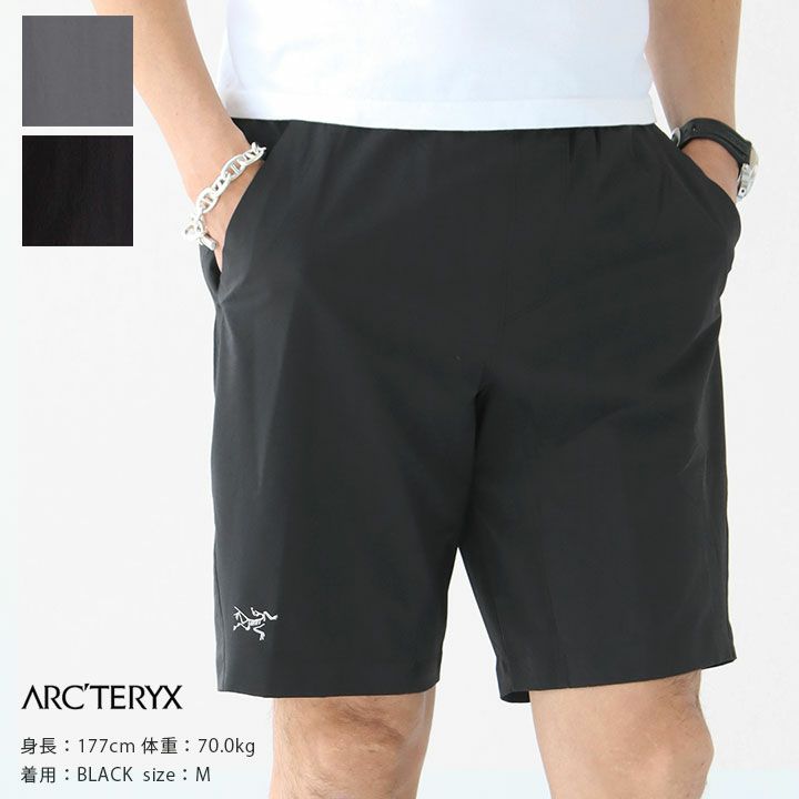 アークテリクス アプティン ショートパンツ M ブラック ARC'TERYX / アプティン ショートパンツ