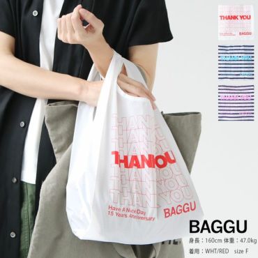 BAGGU(バグゥ) BABY×THANK YOUコンパクトエコバッグ(BABY)の通販｜NEWS(ニューズ)公式オンラインショップ