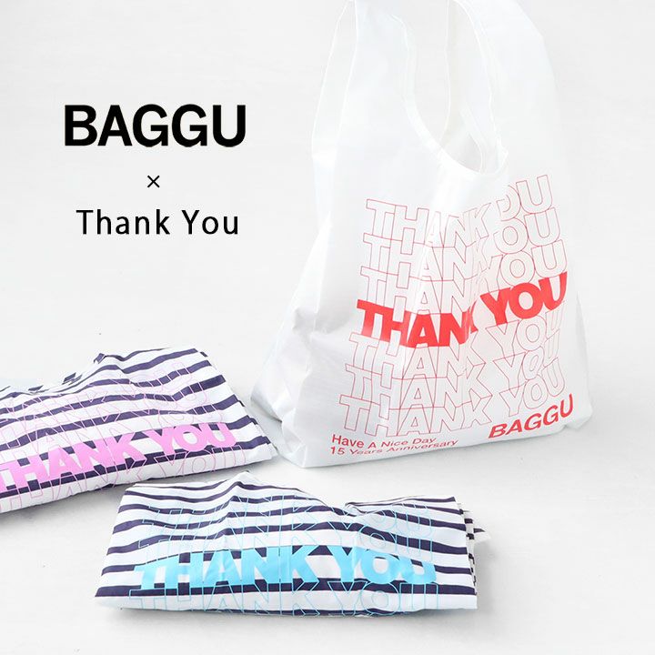 BAGGU(バグゥ) BABY×THANK YOUコンパクトエコバッグ(BABY)の通販｜NEWS(ニューズ)公式オンラインショップ