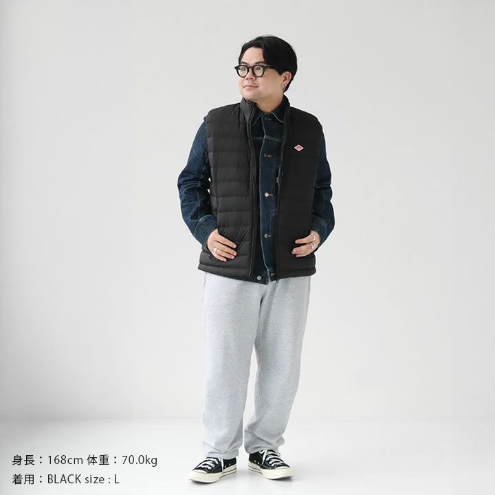 DANTON（ダントン）| ミドルダウンスタンドカラーベスト 楽天市場】【セール／30%OFF】ダントン DANTON ミドルダウン