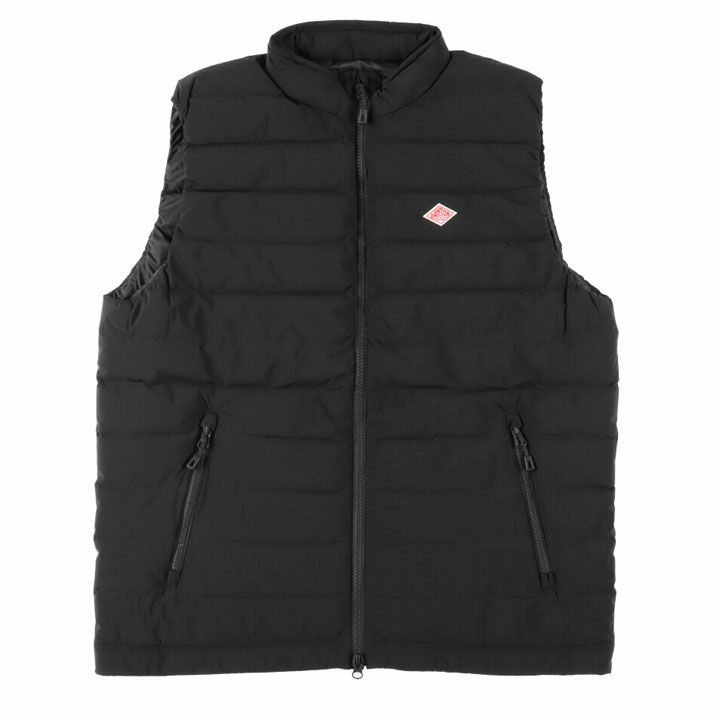 DANTON(ダントン) ナイロンタフタ ミドルダウン スタンドカラーダウン