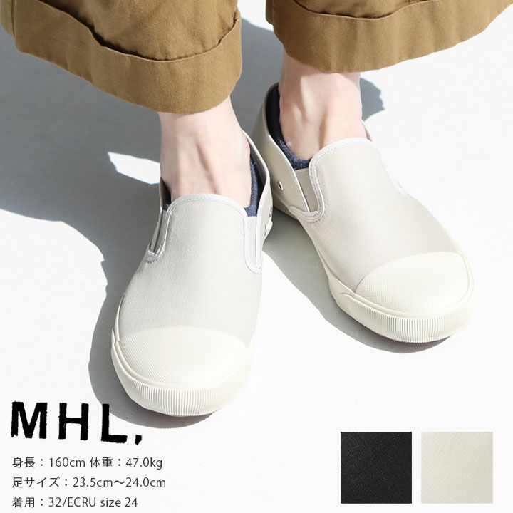 MHL.(エムエイチエル) ウィメンズ スリッポンシューズ(MHL-SLIPON)の 