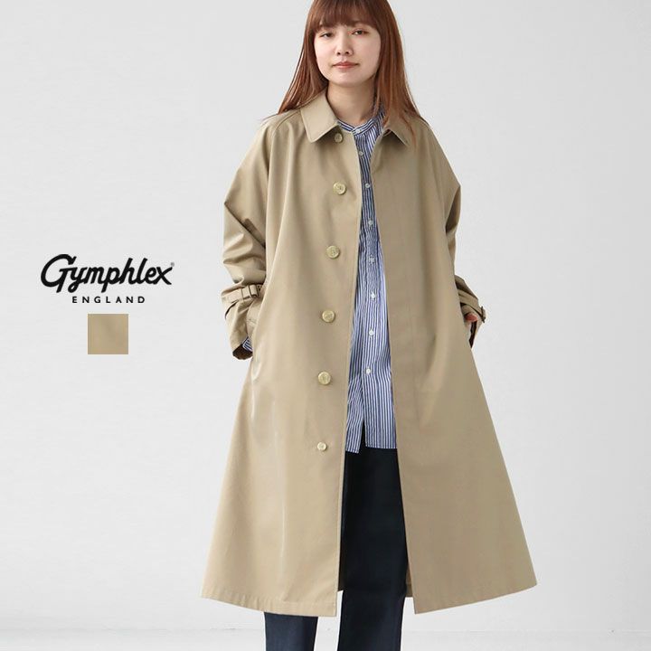 GYMPHLEX(ジムフレックス) ベルテッド バルマカーンコート(GY