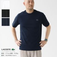 LACOSTE(ラコステ) アウトラインクロッククルーネックTシャツ(TH5830)