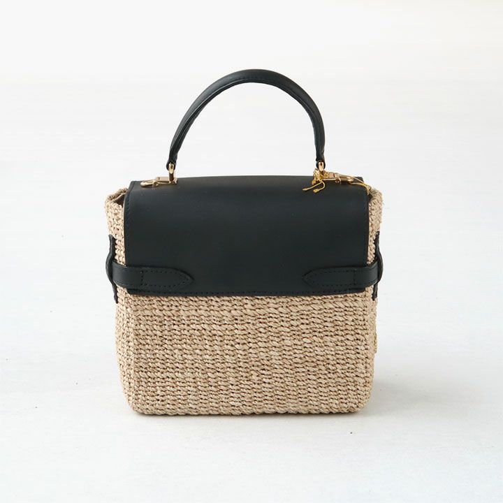 VIOLAd'ORO(ヴィオラドーロ) MIRO ファインアバカ バスケットバッグ(V