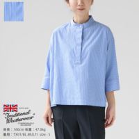 Traditional Weatherwear(トラディショナル・ウェザーウェア) BARNET フライフロントプルオーバーショートスリーブシャツ(OSFSH0315TX)