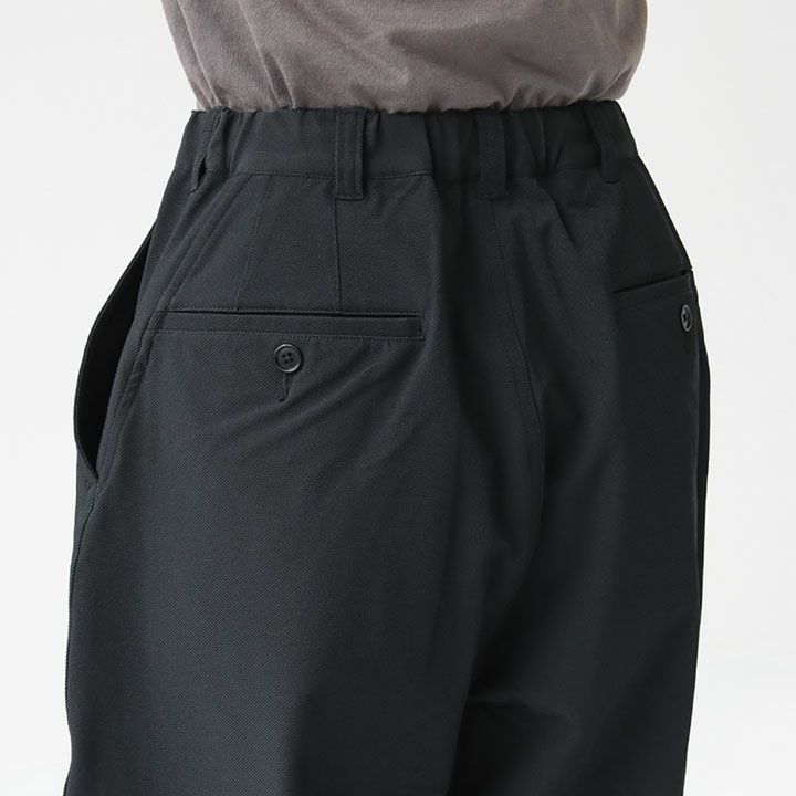 パープルレーベル 人気パンツ ブラック 30インチ ストレッチたツイルワイド THE NORTH FACE PURPLE LABEL(ザ・ノースフェイス パープル