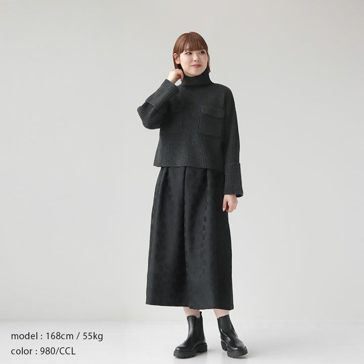 サクラ SACRA 定価2,8万 上質柔らかウール100%ハイネックプルオーバー サクラ SACRA 定価2,8万 上質柔らかウール100%ハイネックプルオーバー