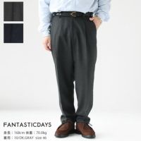 FANTASTICDAYS(ファンタスティックデイズ) 1PSLACKS-M ウールテーパードパンツ