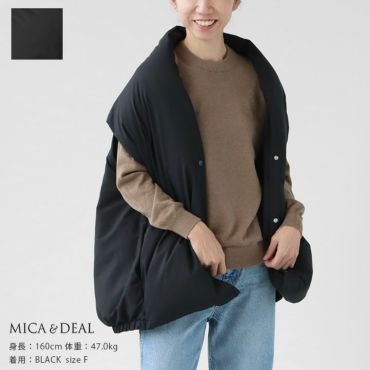MICA&DEAL　変形ダウンベスト TAION】Vネック ダウンベスト（ダウンベスト）｜CAMICIANISTA