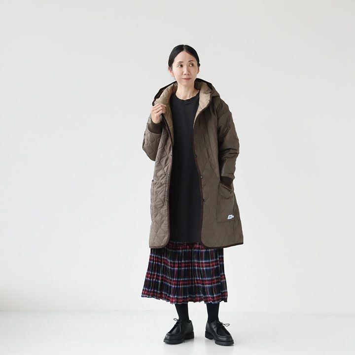 ARMEN(アーメン) キルティング カフスリブ オーバーサイズド