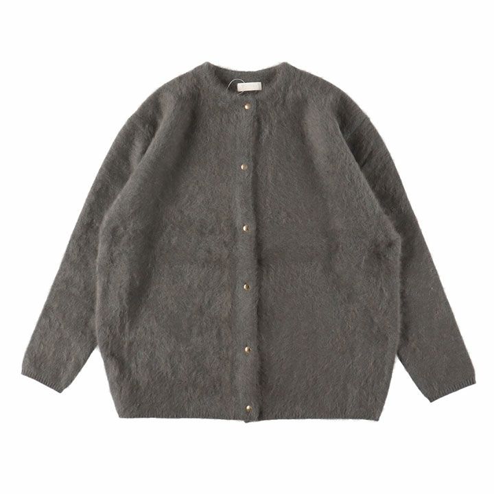 Ballsey(ボールジィ) フラッフィーヤーン クルーネックカーディガン(11