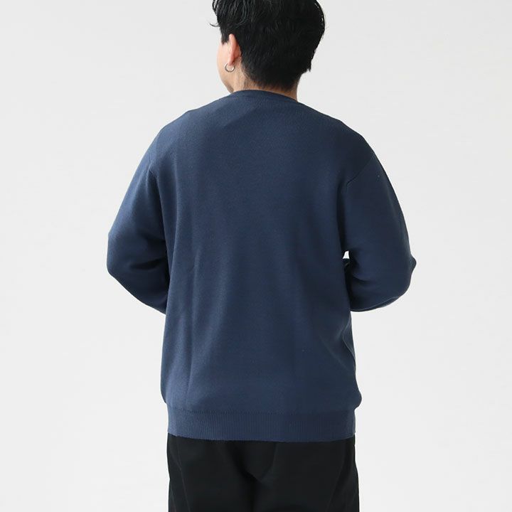JOHN SMEDLEY 30G ニット M ダークブルー ジョンスメドレー JOHN SMEDLEY 30G ニット M ダークブルー ジョンスメドレー JOHN