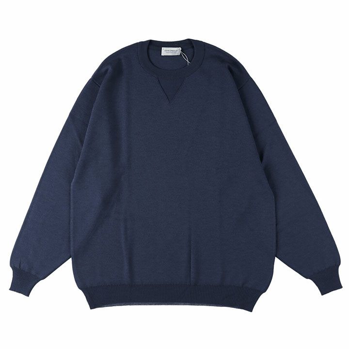 JOHN SMEDLEY(ジョン スメドレー) 30G長袖ダブルジャガード