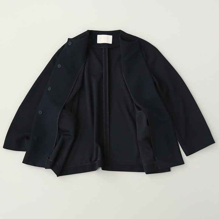 【24年/未使用級】ボールジィ ジョーゼットジャージー ノーカラージャケット 楽天市場】Ballsey(ボールジィ) ジョーゼットジャージー ノー