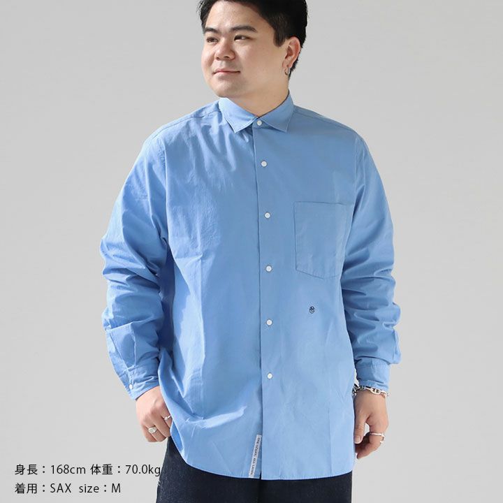 nanamica(ナナミカ) レギュラーカラー ウインドシャツ(SUGS400)の通販 