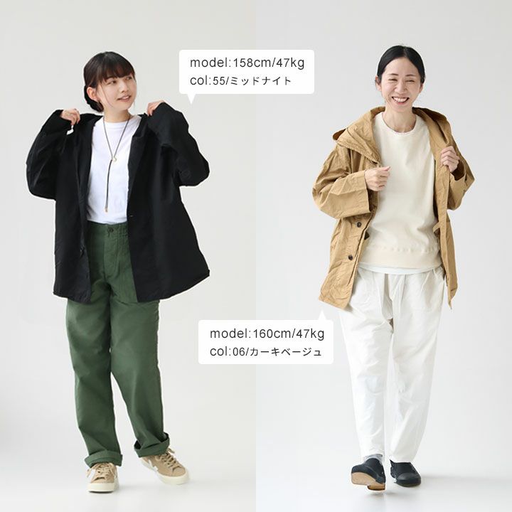 PRIT(プリット) 綾ダンプ フードシャツブルゾン(P81529)の通販｜NEWS(ニューズ)公式オンラインショップ