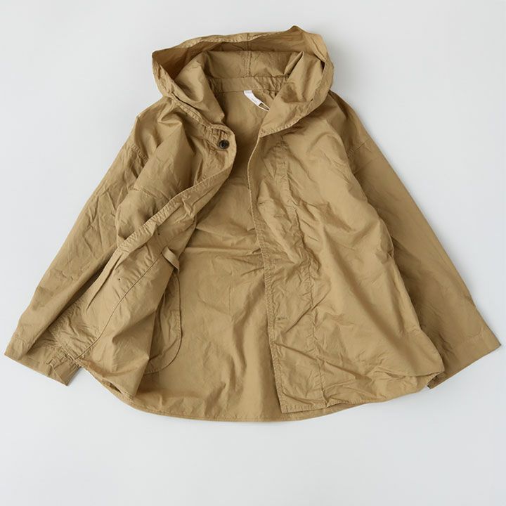 prit 綾ダンプ フード シャツ ブルゾン SIZE F カーキベージュ prit 綾ダンプ フード シャツ ブルゾン SIZE F カーキベージュ - メルカリ