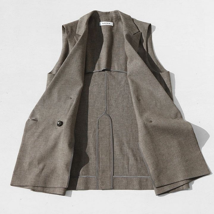 SACRA(サクラ) リネンコットンシャンブレージレ(124106061)の通販