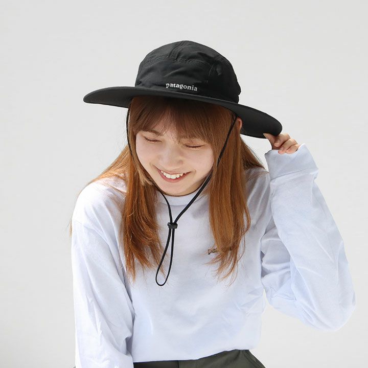 patagonia パタゴニア クアンダリー ブリマーハット ブラック Ｌサイズ patagonia(パタゴニア) クアンダリー・ブリマー(33342)の通販