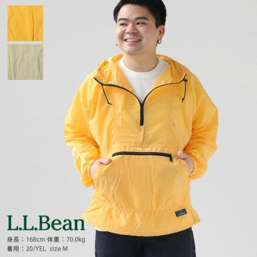L.L.Beanビーン　ライトウェイトナイロンアノラック L.L.Bean（エルエルビーン）の「【JAPAN EDITION】ビーンズ