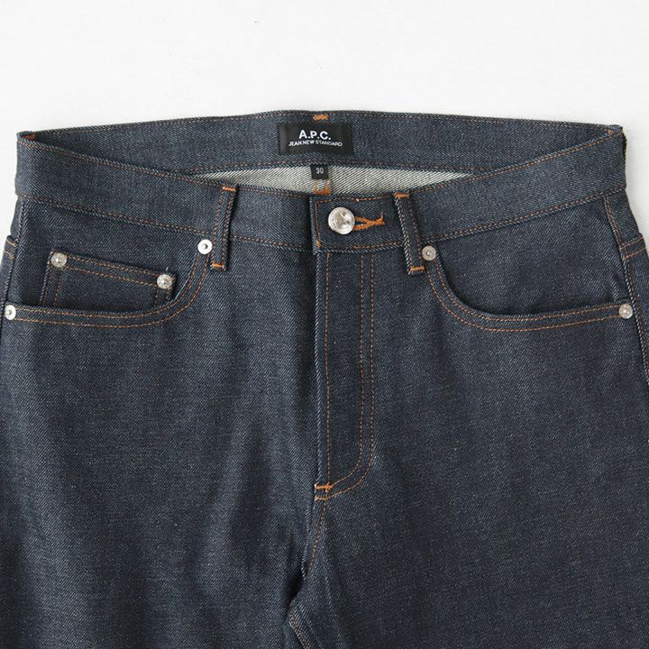 【未使用】　A.P.C. JEAN NEW STANDARD 濃紺デニム　30 楽天市場】【正規取扱店】A.P.C.(アーペーセー) ニュー スタンダード