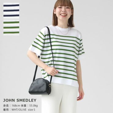 JOHN SMEDLEY(ジョン スメドレー) ユニセックス30G 半袖