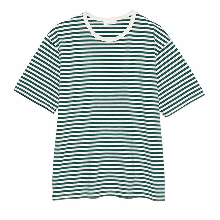 nanamica(ナナミカ) クールマックス ストライプジャージーTシャツ