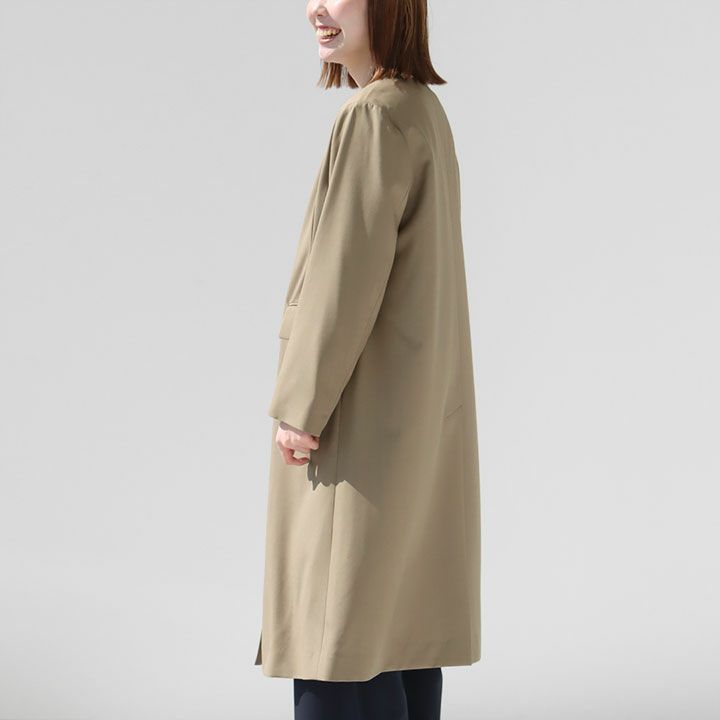 MACKINTOSH(マッキントッシュ) ノーカラーチェスターコート
